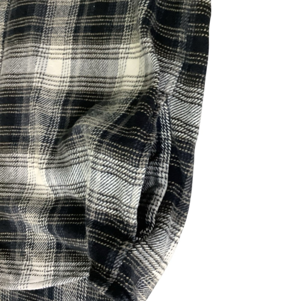 Orvis Men's Flannel Shirt Jacket Shacket Large Plaid Brown Cream Size Large - Picture 4 of 10